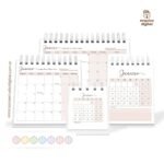 Calendários de mesa 2027 – 4 tamanhos (Sara) - Imagem 9