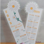 Marcador de Página Calendário 2025 - Laranja - Imagem 2