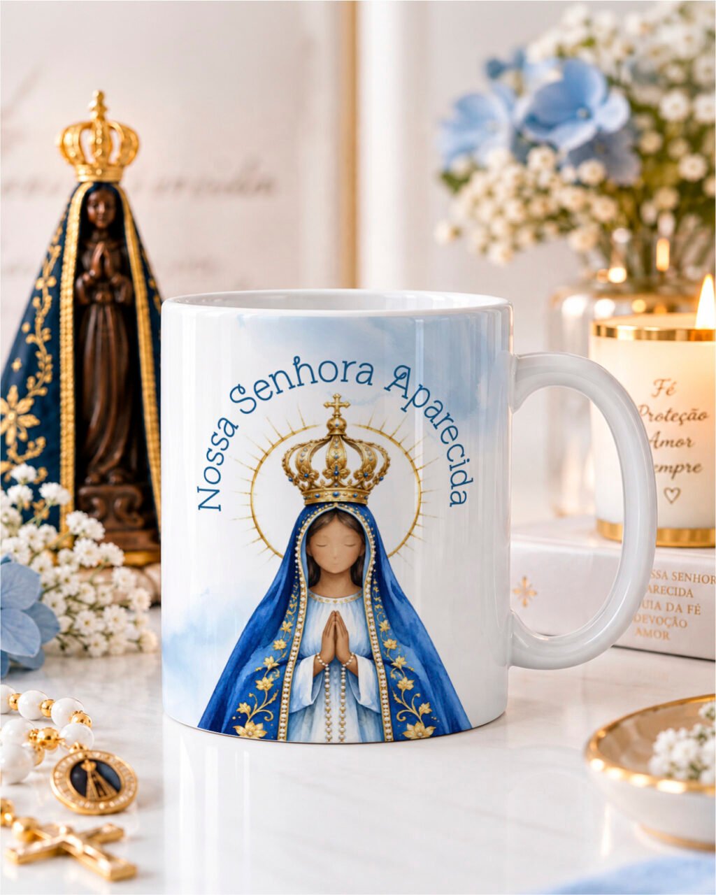 N. Senhora Aparecida - Artes Canecas - Imagem 5