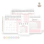 Calendários de mesa 2027 – 4 tamanhos (Sara) - Imagem 4