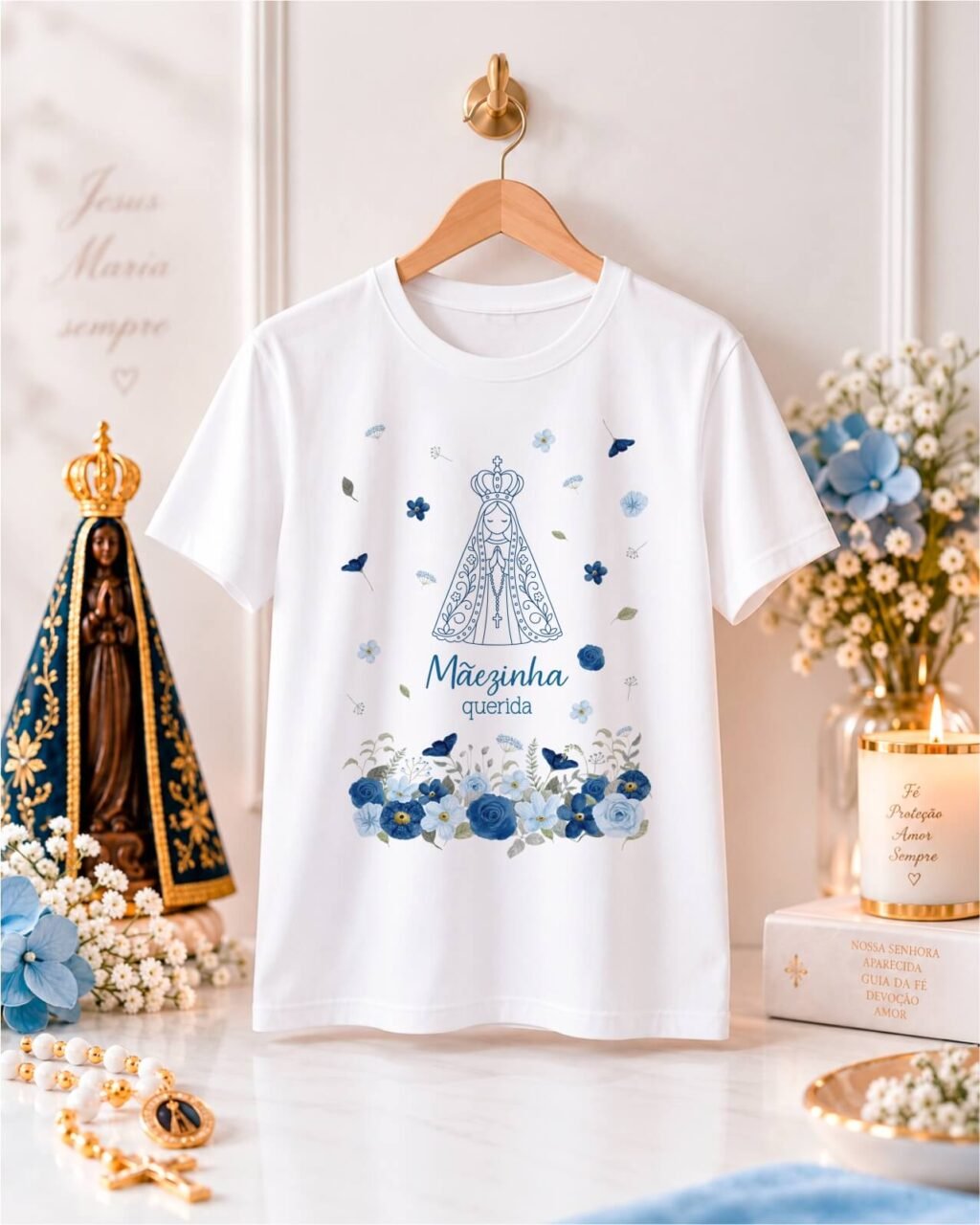 N. Senhora Aparecida - Artes Camisas - Imagem 7