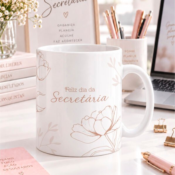 Dia da Secretária – Artes Canecas