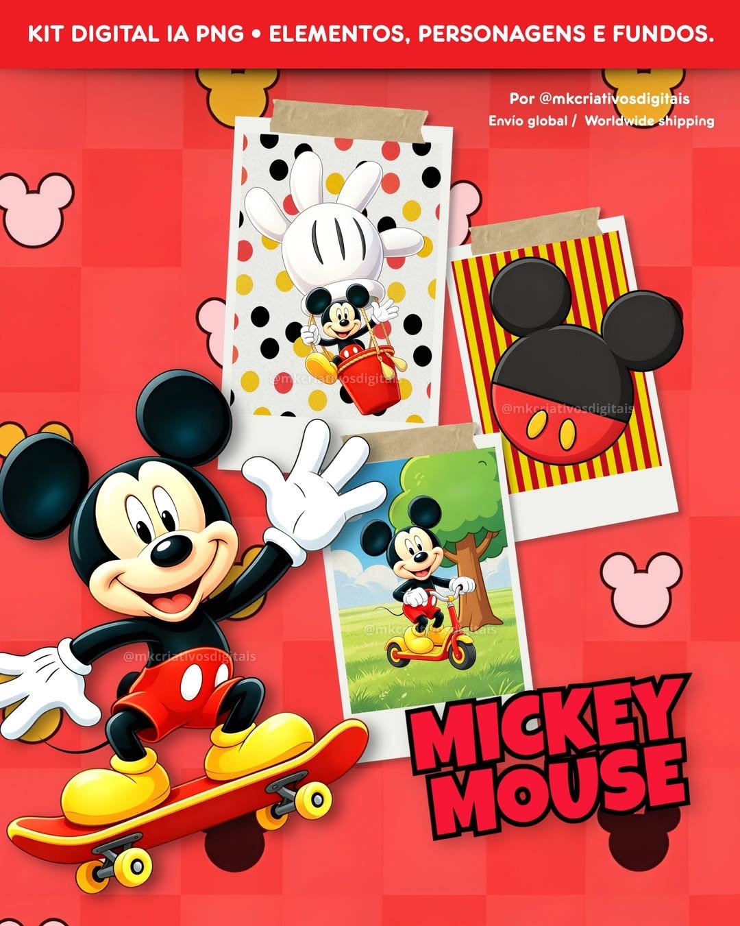 Mickey Mouse – Kit Digital