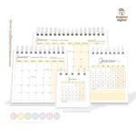 Calendários de mesa 2027 – 4 tamanhos (Sara) - Imagem 6