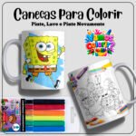 Coleção Dia das Crianças para colorir 2026 - Imagem 21