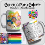 Coleção Dia das Crianças para colorir 2026 - Imagem 2