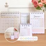 Calendários de mesa 2027 – 4 tamanhos (Sara)