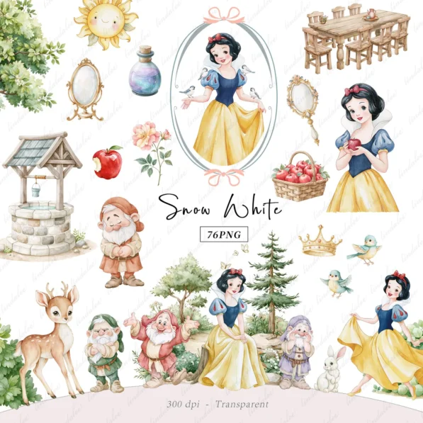 Branca de Neve – Kit Digital