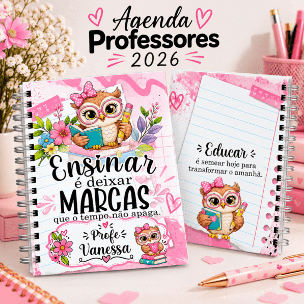 Dia dos Professores 2026 (Capas Agenda)