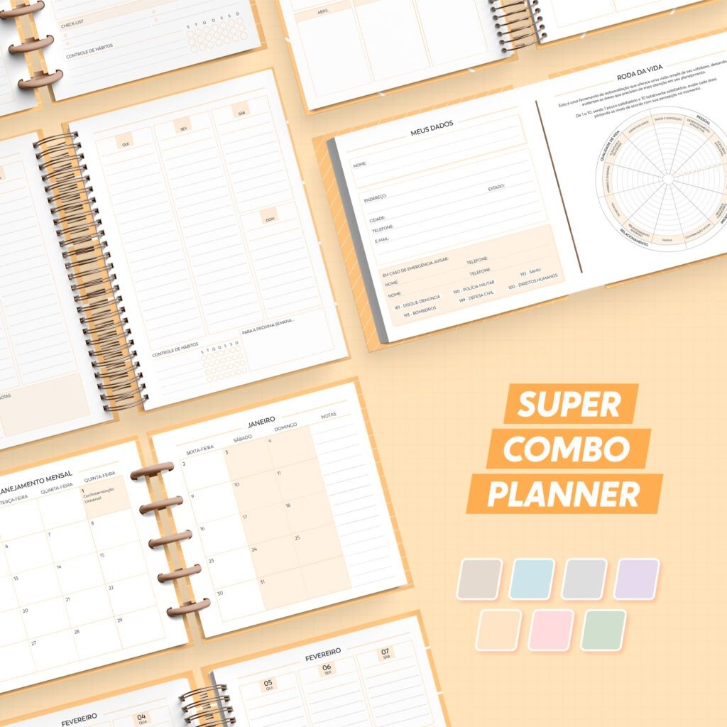 Super Combo Planner 2027 (Nilmara) - Imagem 1