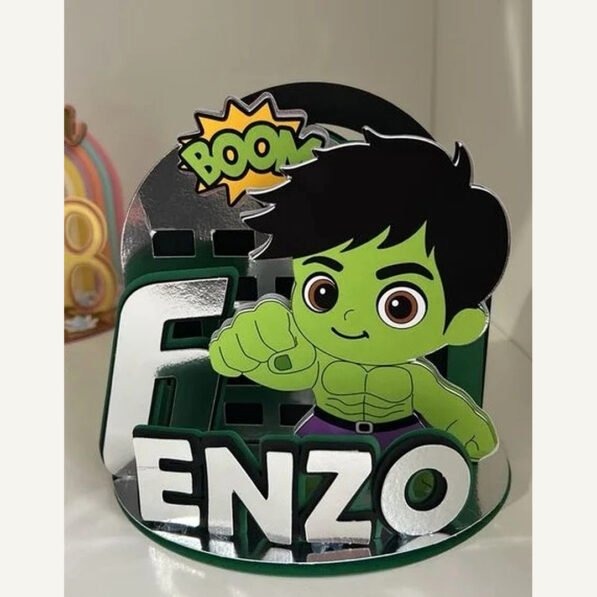 Hulk - Topo de Bolo Cenário
