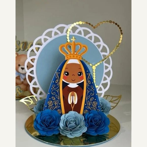Nossa Senhora de Aparecida – Topo de Bolo Cenário