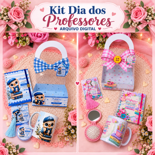 Kit Dia dos Professores (Feminino/Masculino)