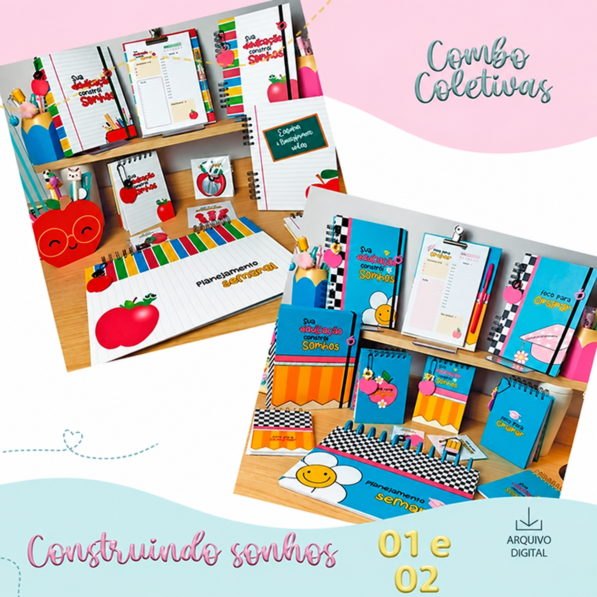 Combo 02 Coletivas: Construindo Sonhos 01 e 02