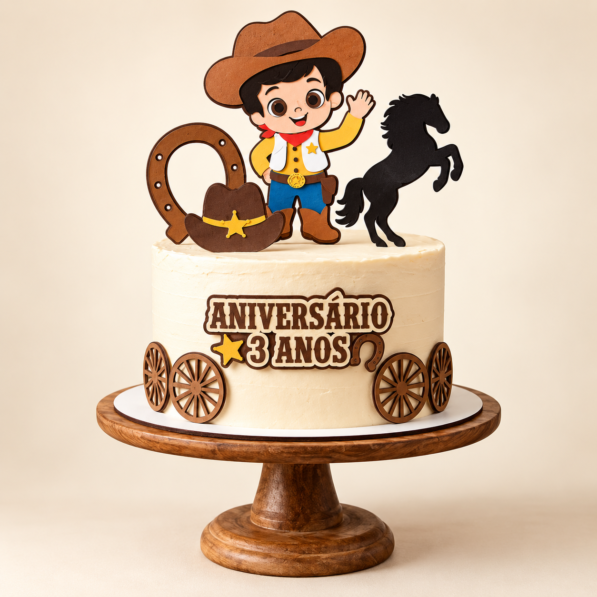 Cowboy Menino – Topo de Bolo