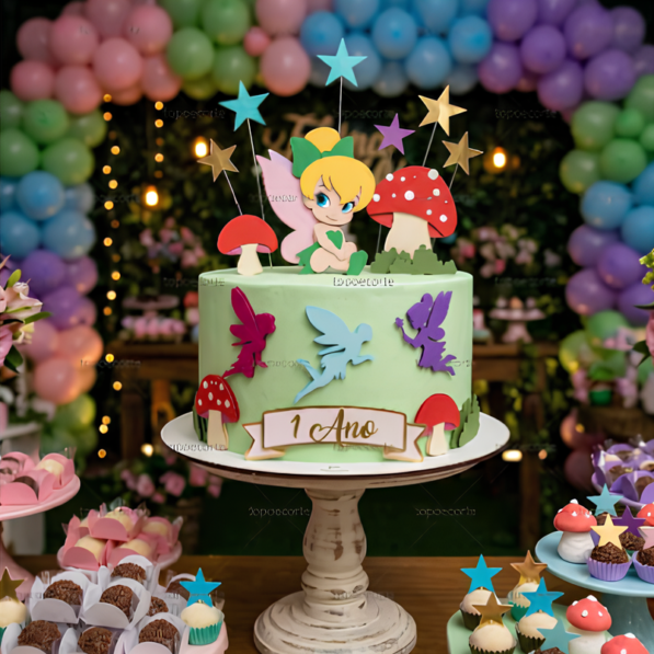 Fadinha Baby – Topo de Bolo
