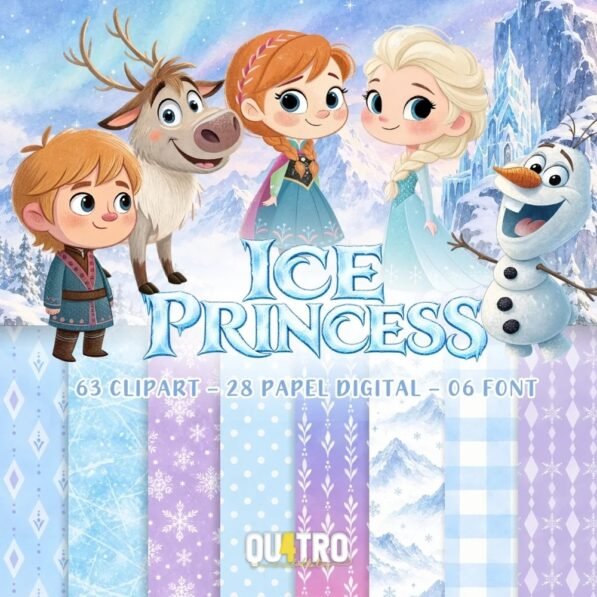 Ice Princess & Friends • Frozen – Kit Digital
