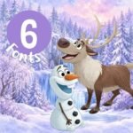 Ice Princess & Friends • Frozen - Kit Digital - Imagem 2