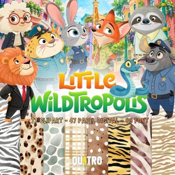 Little Wildtropolis • Zootopia – Kit Digital