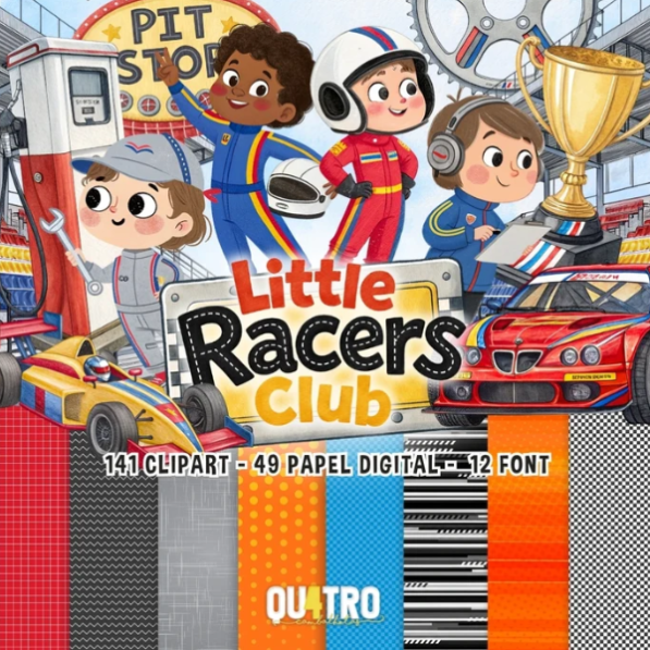Little Racers Club – Kit Digital