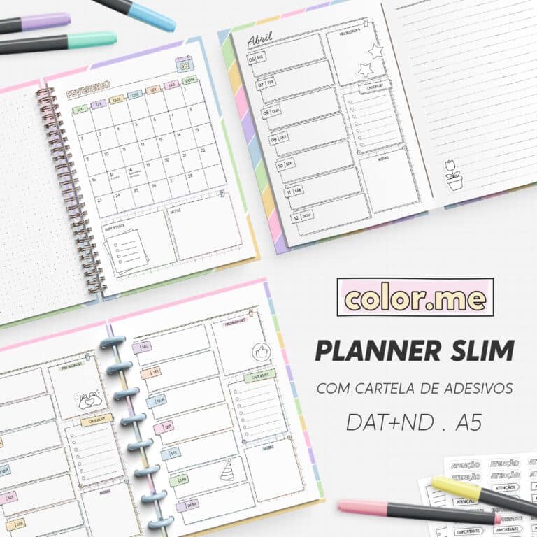 Planner Slim 2027 Color.me – A5