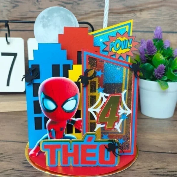 Homem Aranha Baby – Porta Vela 3D
