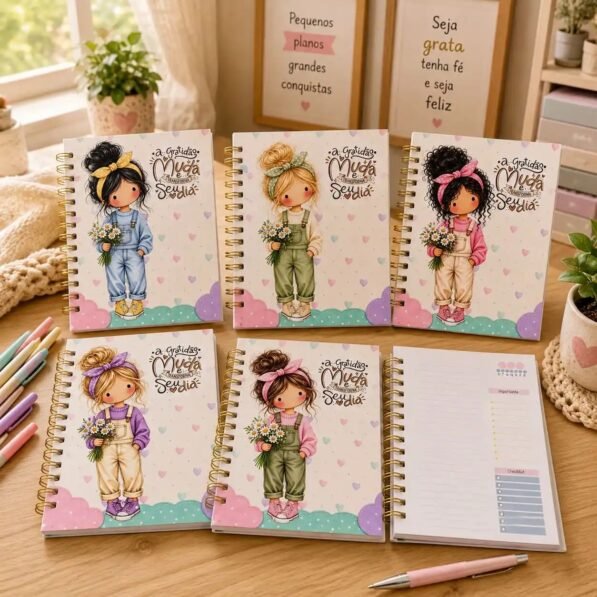 Caderno A5 Cute Teen