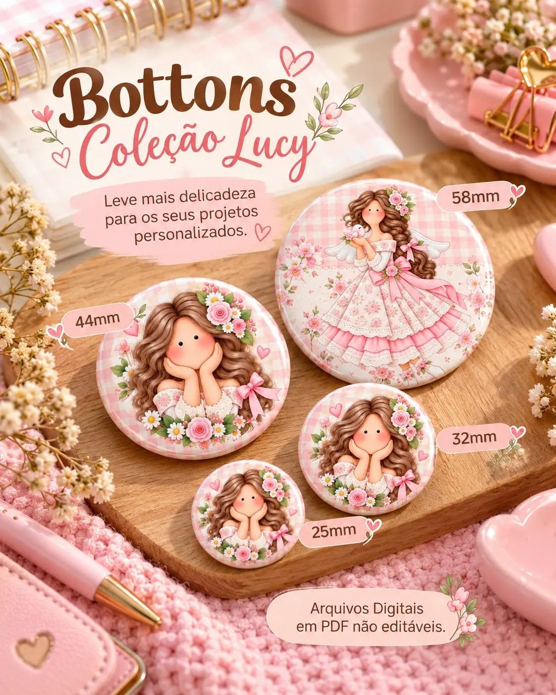 Coleção Bottons Lucy - Imagem 1