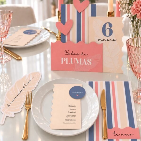 Kit Bodas de Plumas (6 meses)