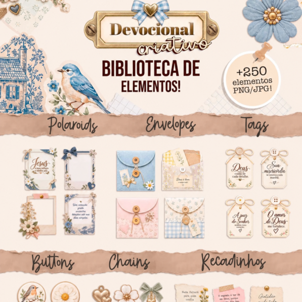 Devocional Criativo – Kit Digital (Tita)
