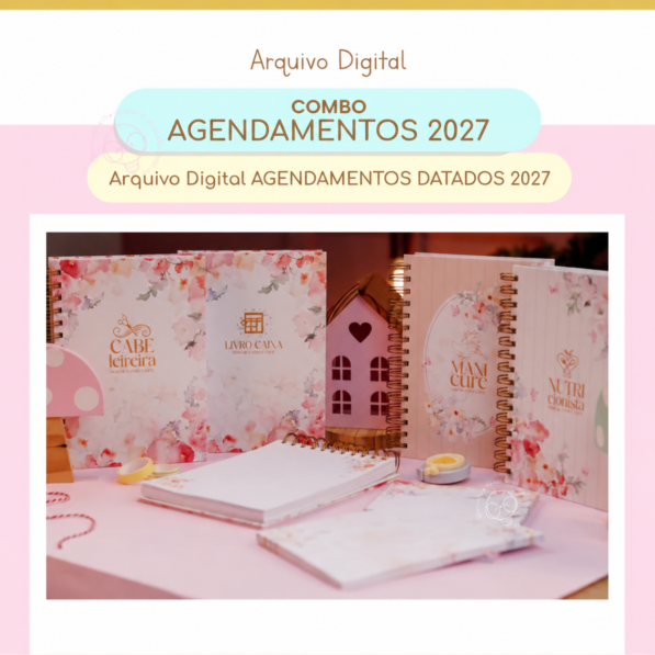 COMBO Agendamentos 2027 (Estúdio G19)