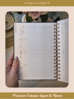 Planner Coleção Laços & Rosas Wire-o (Perfeito Miolo) - Imagem 3