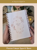 Planner Coleção Laços & Rosas Wire-o (Perfeito Miolo) - Imagem 7