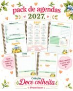 Kit Agenda 2027 - Coleção Doce Colheita - Imagem 2