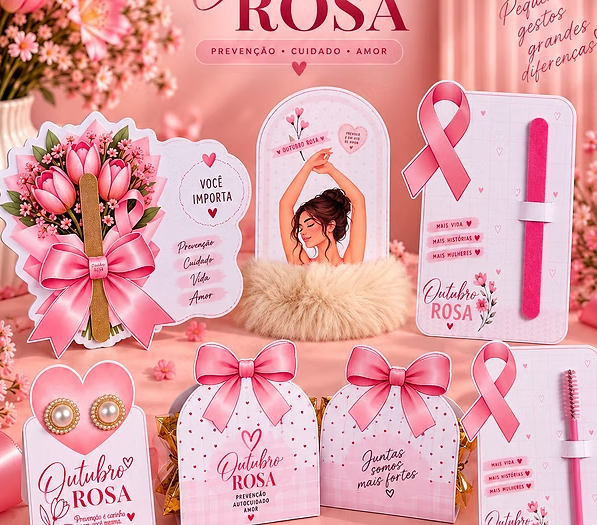 Kit Outubro Rosa