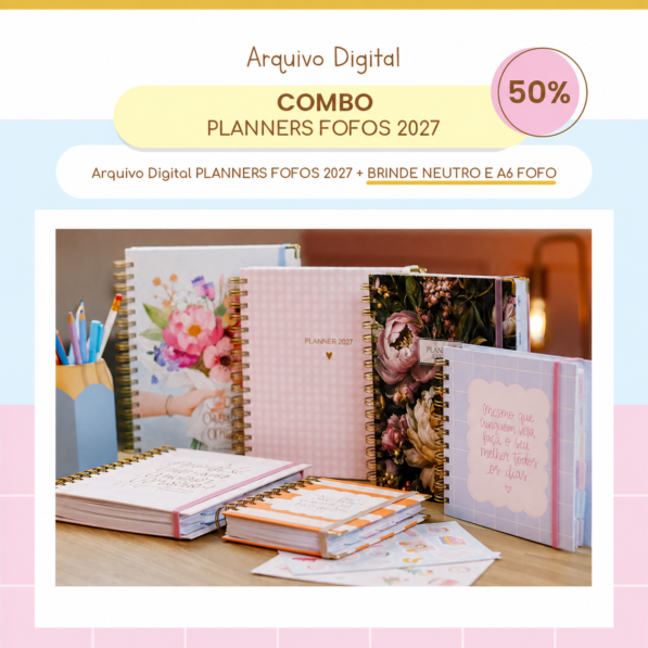 COMBO Planners Fofos 2027 (Estúdio G19)