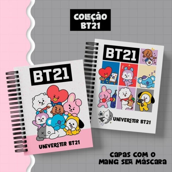 Coleção Minizinha BT21 (Metamopaper)