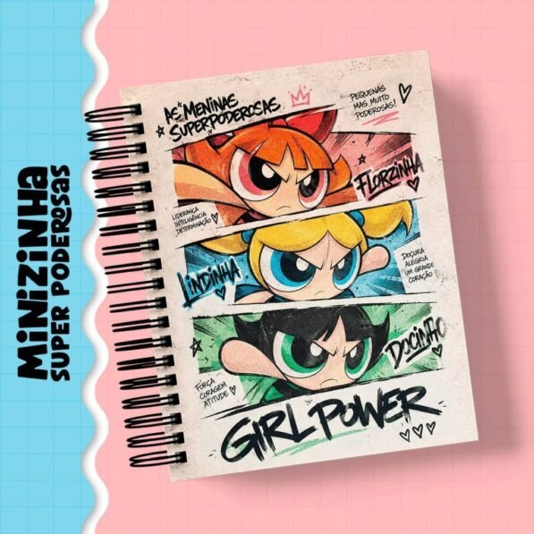 Coleção Minizinha Super Poderosas (Metamopaper)