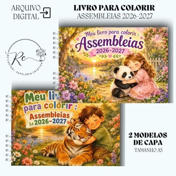 Livro para Colorir Infantil/Kids – Assembleia de Circuito 2026-2027