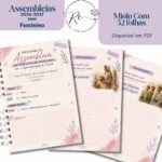 Caderno teen Feminino para as Assembleias 2026-2027 - Imagem 4