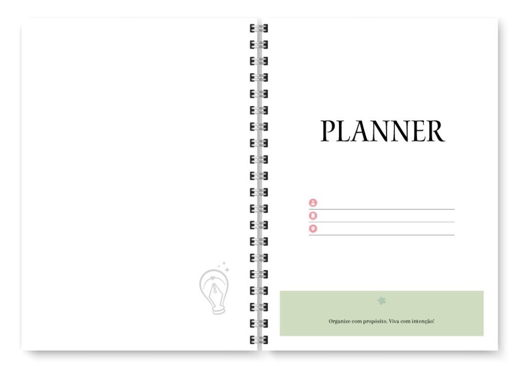 Miolo Planner Spring Permanente (Trilha de Papel) - Imagem 2
