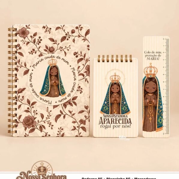 Santos – Nossa Senhora Aparecida – Encadernação (Tita)