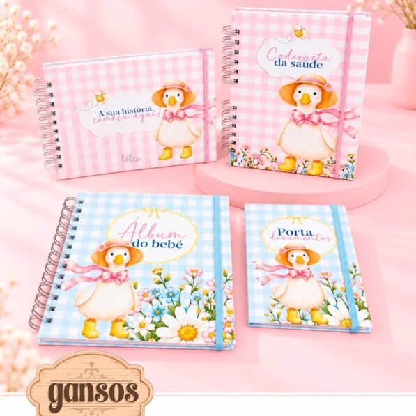 Gansos – Combo Encadernação Bebê (Tita)
