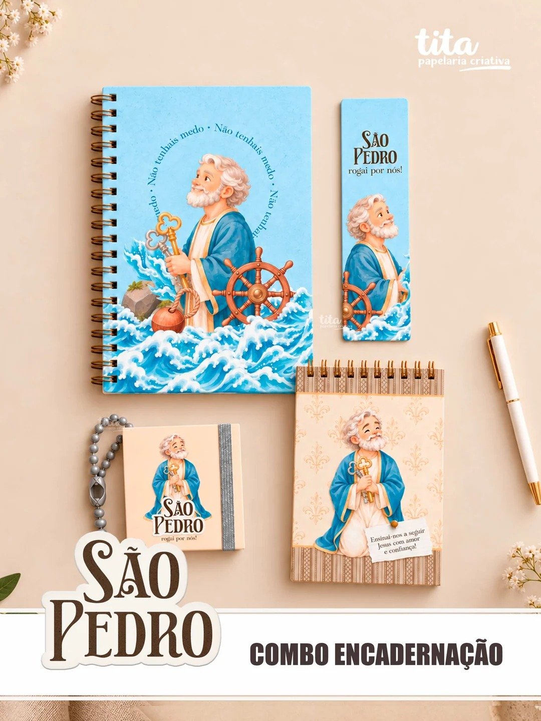 Santos - São Pedro - Encadernação (Tita) - Imagem 1