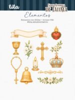 Santos - Nossa Senhora de Fátima - Ilustrações (Tita) - Imagem 2