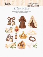 Santos - Nossa Senhora do Carmo - Ilustrações (Tita) - Imagem 3