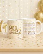 Ano Novo - Calendário 2027 (Artes Canecas)