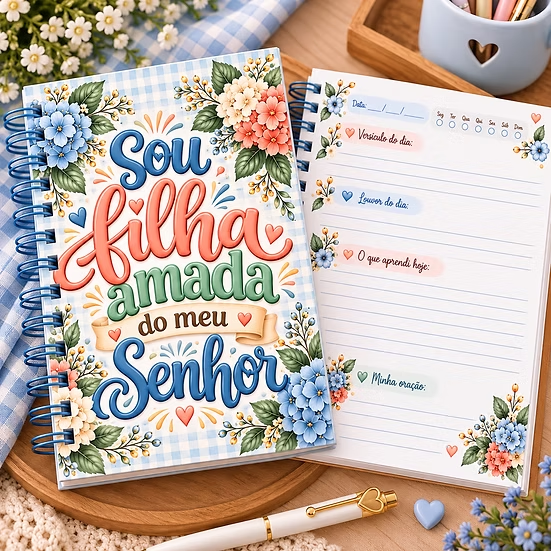 Pack encadernação – Sou filha amada