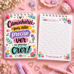 Pack encadernação - Caminharei pois não preciso ver - Imagem 3
