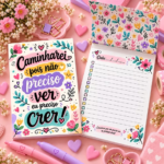 Pack encadernação - Caminharei pois não preciso ver - Imagem 7